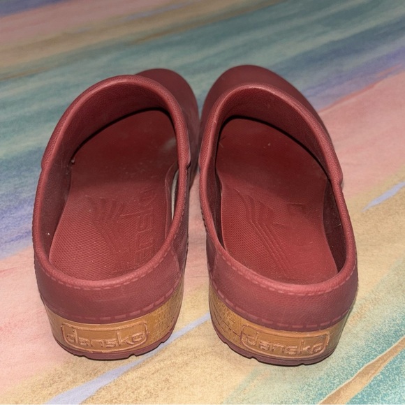 DANSKO Kane Shoes EU 38 Block Heel Slip On Mules Molded EVA Clog - Picture 5 of 10